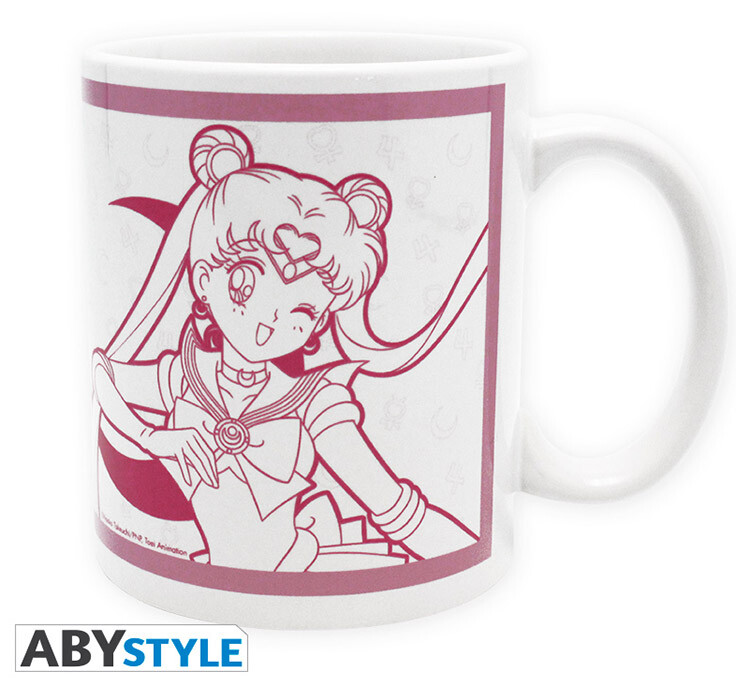 Thumbnail - Seemann Moon Bunny & Luna Ceramic Mug Pokal Keramik Abystyle