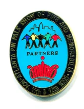 1996 OLYMPIC PIN AMINCO ATLANTA PIN PALS SHOW PIN