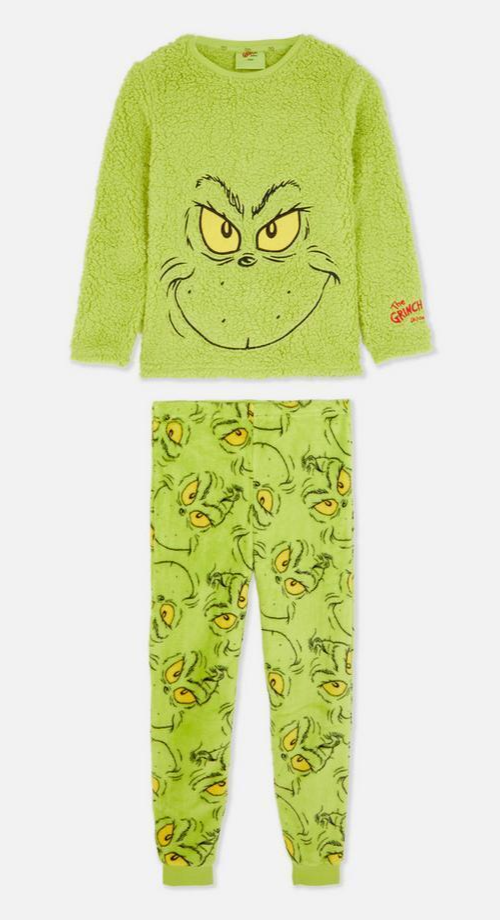 the grinch pyjama primark