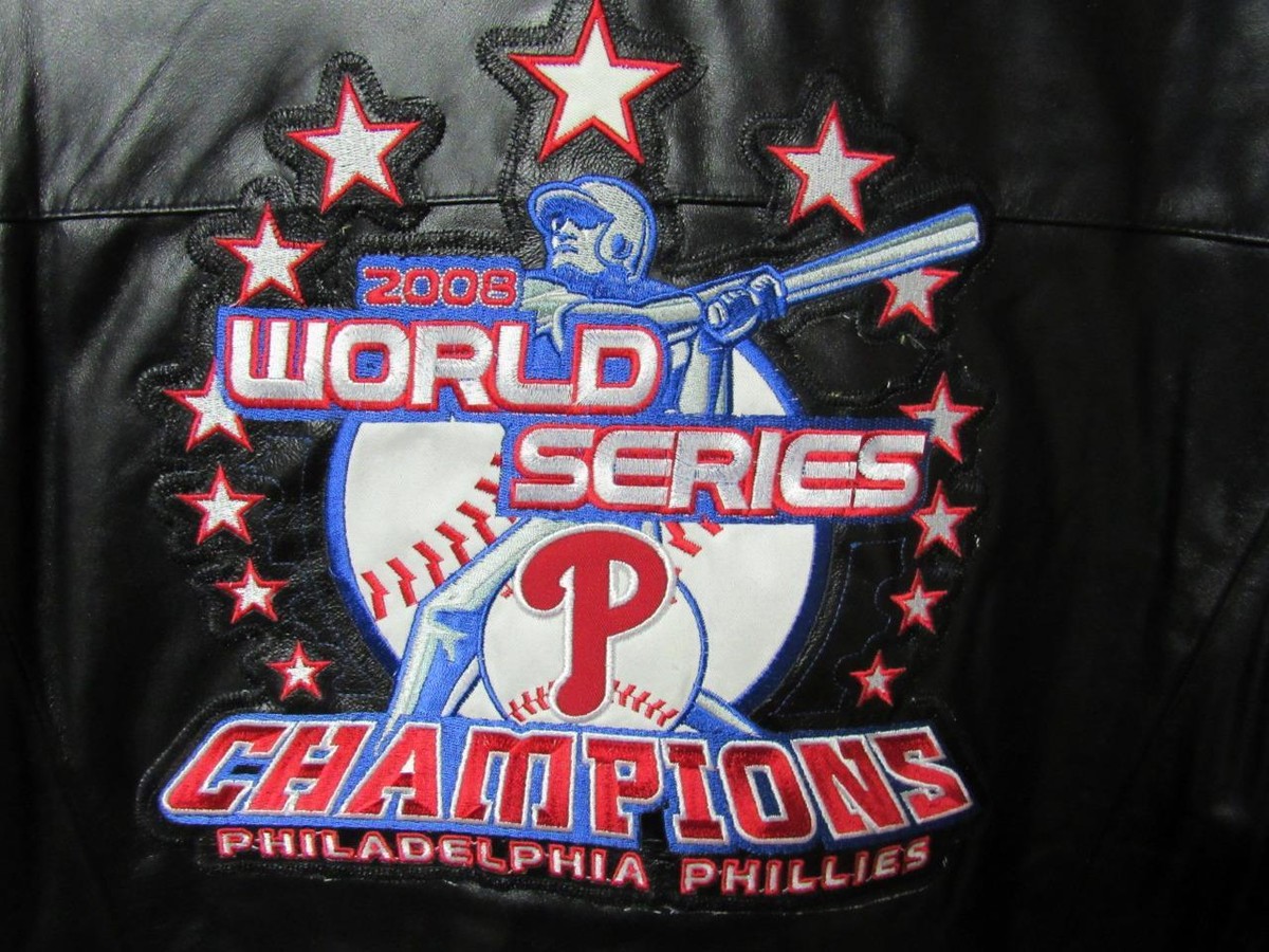 Phillies Mens M thru 2XL 2008 World Series Champions All