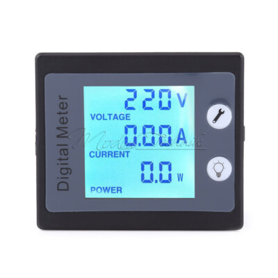AC80-260V 100A LCD Digital Voltage Current Power Meter Ammeter Voltmeter