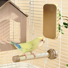 Heated Bird Perch Bird Warmer Adjustable Temperature Comfort Parrot Stand Warmth