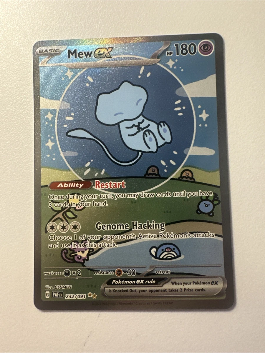 Preços baixos em Mew Ex 232/091 SV: Paldean Fates | eBay