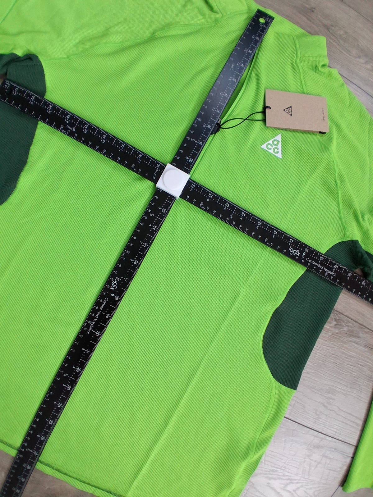 Nike ACG Men's Dri-FIT Mid-Layer 1/4-Zip Trail Running Top IO9669-307 Green NWT image 4