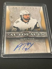 Alex Tuch 2021-22 Upper Deck Artifacts Autofacts Autograph Vegas Golden Knights