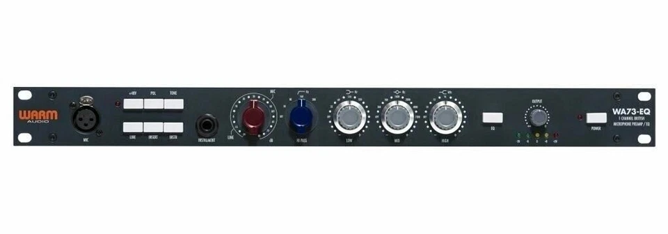 Warm Audio Single Channel British Mic Preamp & Equalizer - WA73-EQ - Image 3 of 4