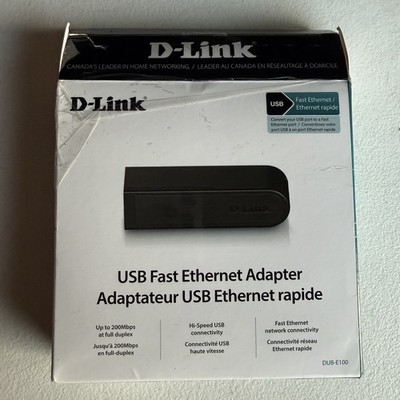 D-Link DUB-E100 Hi-speed USB 2.0 Ethernet Adapter