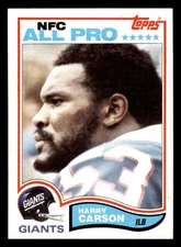 1982 Topps #418 Harry Carson NM QTY