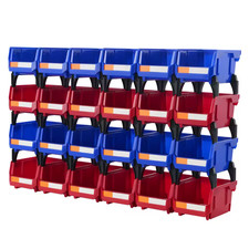 24PCS Stackable Storage Bins Organizer Shelf ...