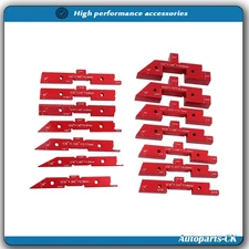 14PCS Precision Aluminum Setup Blocks for Router Table Setup Bars Height Gauge