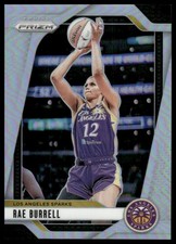 Rae Burrell 2024 Panini Prizm WNBA #62 Silver Prizms Los Angeles Sparks