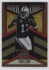 2023 Panini Legacy Under the Lights Bronze 84/100 Davante Adams #UL-DAD 1b16