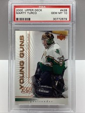 2000 UPPER DECK YOUNG GUNS MARTY TURCO #428 RC PSA 10 GEM MT *POP 28