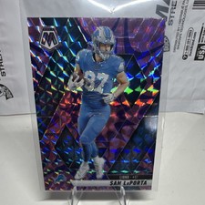 Panini 2025 Mosaic Sam LaPorta Detroit Lions Prizm #63 NFL Football Card