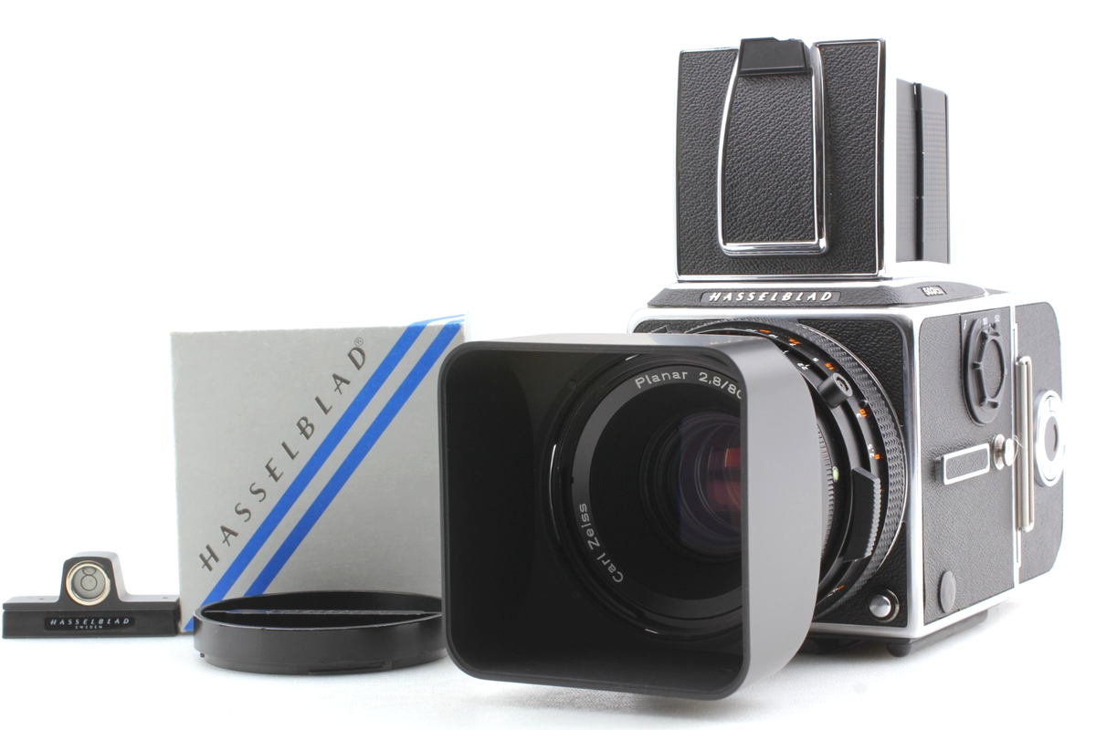 Hasselblad 503CXi ＋80mm＋A12 III ⏯️[MINT / Hood] Hasselblad 503CXi Camera Body CF 80mm F2.8 Lens