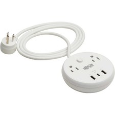 Eaton Tripp Lite Series Safe-IT 57W 2-Outlet Surge Protector - 5-15R Outlets, 3