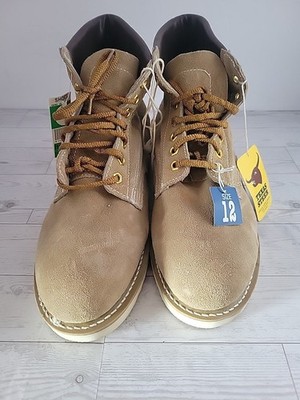 TEXAS STEER WORK BOOTS MEN SIZE 12 SAFETY TOE OIL RESISTANT NEW OLD STOCK