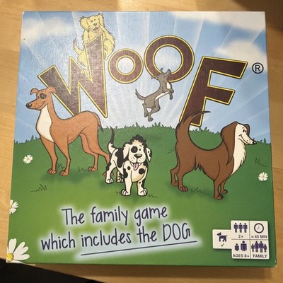 Woof Brettspiel - Das Familienspiel mit dem Hund - Brandneu