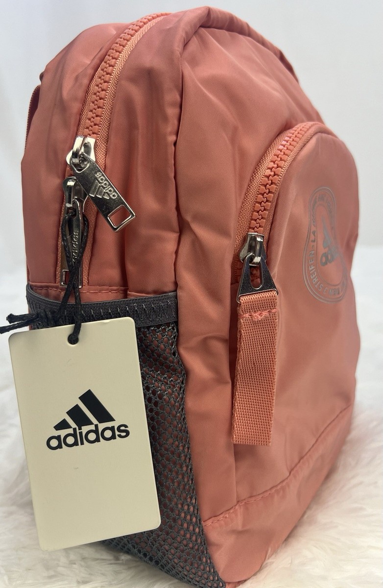 Adidas Linear 3 Mini Backpack Wonder Mauve Pink NWT adidas Linear Mini Backpack - Pink | Free Shipping with adiClub main image 3