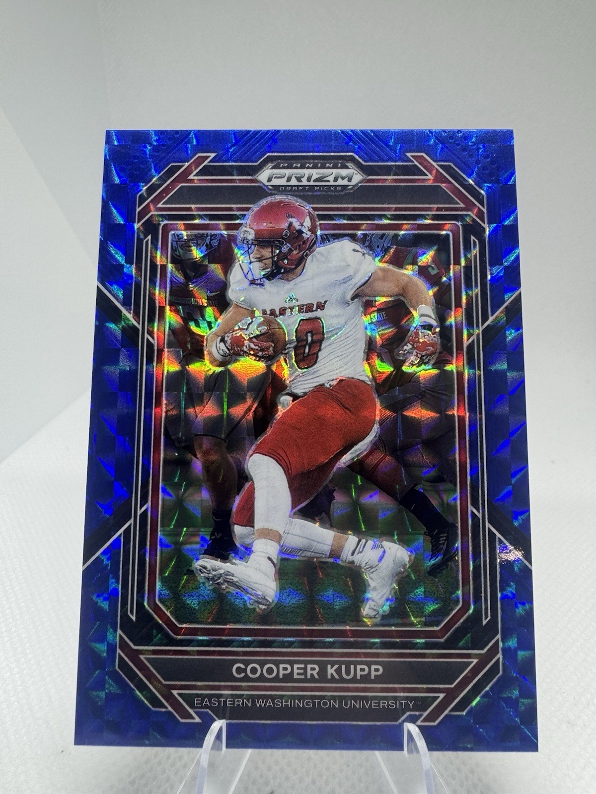 Cooper kupp 2023 Panini Prizm Draft Picks BLUE ICE #19 66/89 Eastern Wa