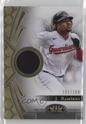 2023 Topps Tier One Relics A 80/199 Jose Ramirez José Ramírez #T1R-JR2 1h39