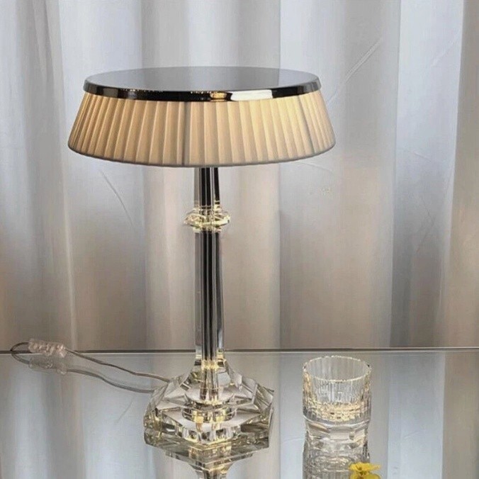 Modern Table Lamp Crystal Desk Light Nordic Standing Lamp Scounce Lustre