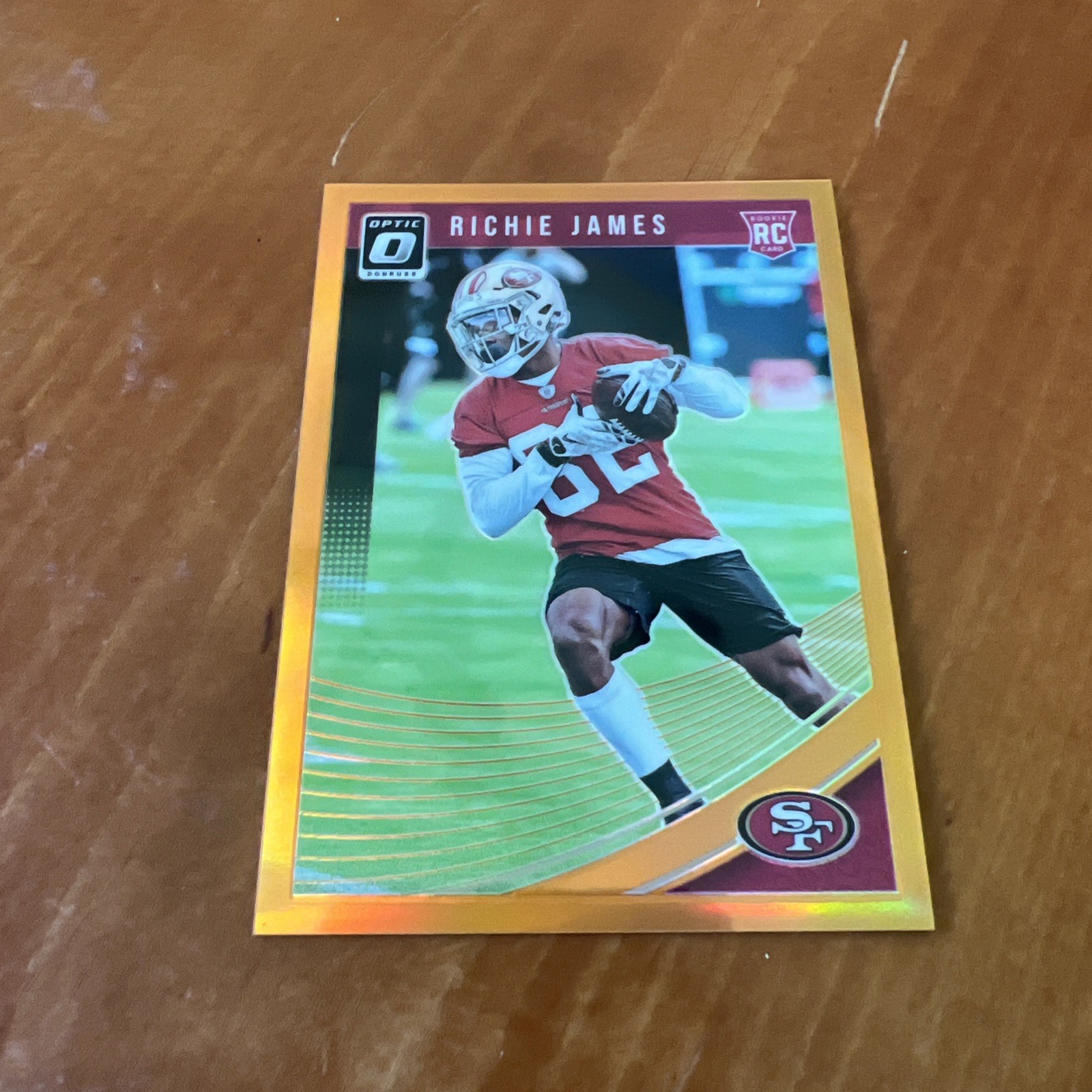 Richie James Panini Donruss Optic #117 Orange