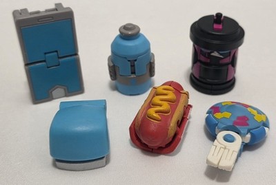 Transformers Botbots Series 1 Lot Of 6 Frohawk Artic Hawt Lolly Stinkeye Screen