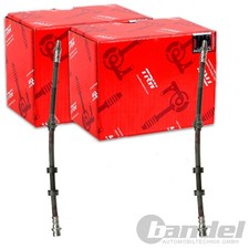 2X TRW BREMSSCHLÄUCHE VORNE BEIDSEITIG PASSEND FÜR FORD FOCUS LINKS+RECHTS