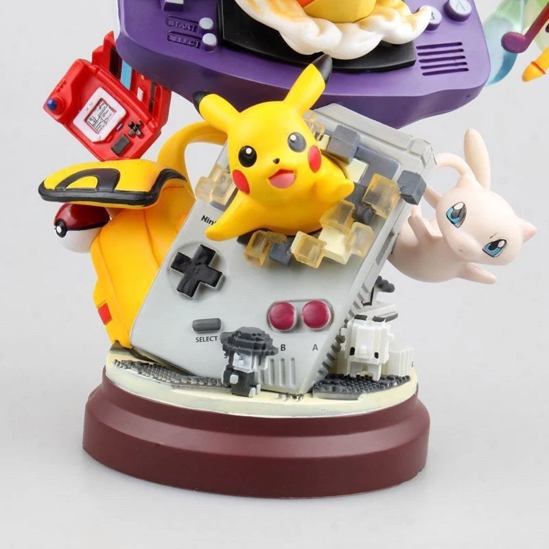 Action Figure Pokemon Charizard Pikachu Anime Collezione Gameboy Nintendo 20 Cm - Immagine 3 di 4