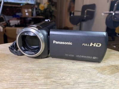 Panasonic HC-V550 Camcorder Camera 90X Zoom AS-IS ONLY WORKS w/ AC