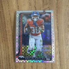 2025 Topps Chrome Jaleel McLaughlin X-Fractor Parallel