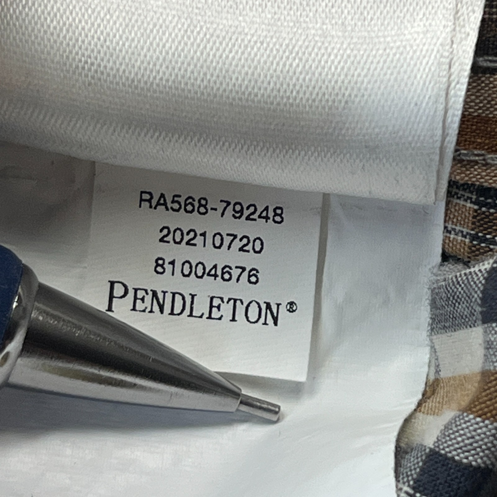 Pendleton Frontier Button Down Shirt Pearl Snap X… - image 7