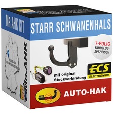 Für Skoda Superb Limo Kombi ab 24 AutoHak Anhängerkupplung starr mit 7pol spezi.
