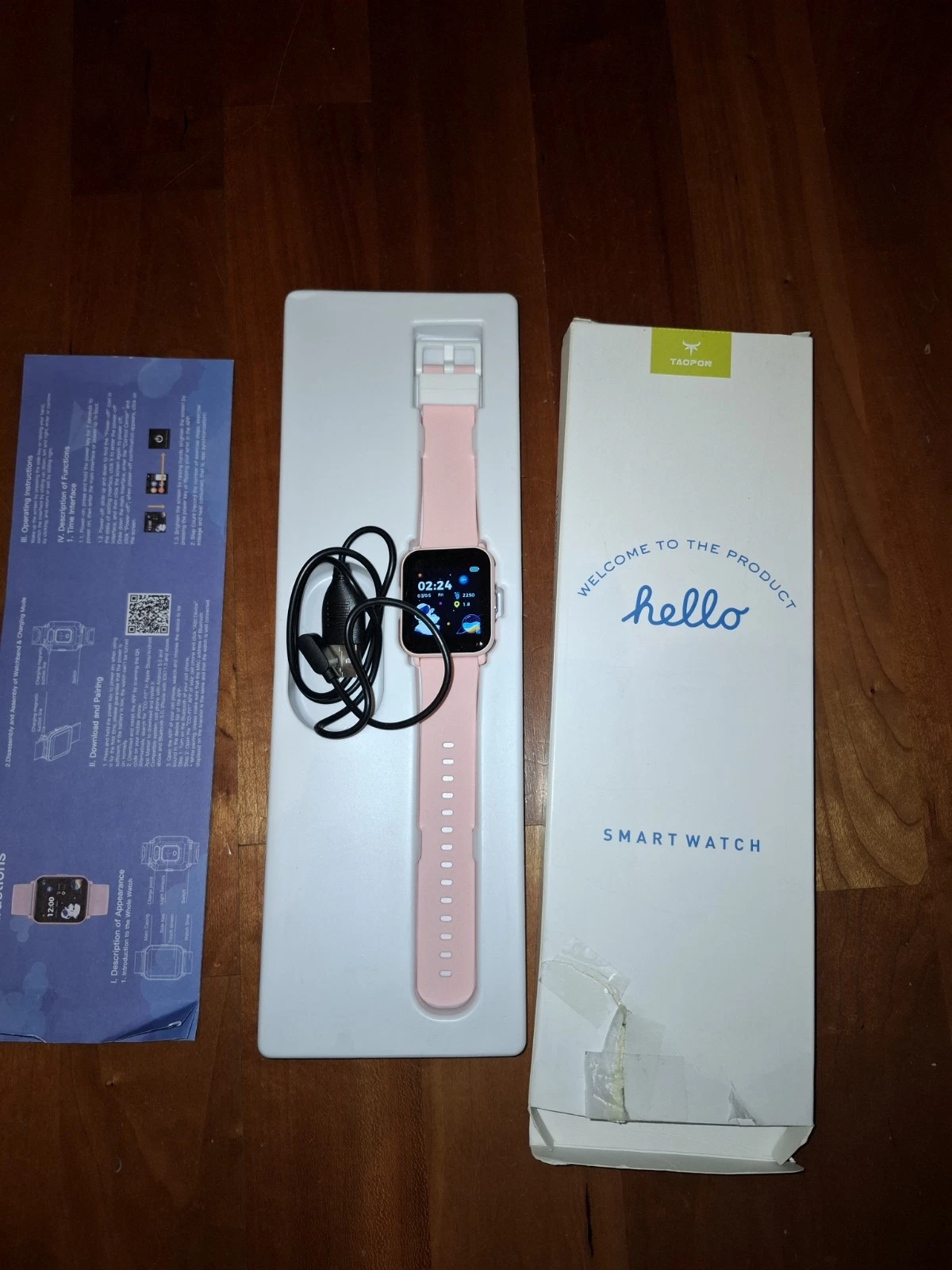 Hello Smartwatch New Original Packaging Ladies' Wristwatch Fitness Tracker Digital