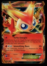Pokemon Victini EX 18/135 Tempesta di Plasma Bianco e Nero Carta LP Ultra Rara