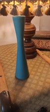 Van Briggle Pottery Bud Ming Vase Turquoise Matte Glaze AA Mark Colo Spgs 9.25"