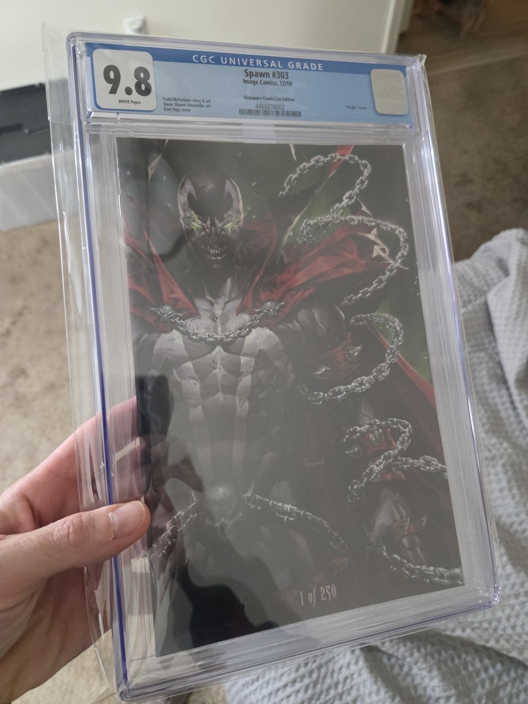 Spawn #303 Kael Ngu SGCC 2019 Virgin Exclusive cover only 250 ed.!! CGC 9.8 RARE