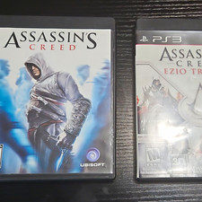 Ubisoft Assassin’s Creed + Assassin’s Creed Ezio Trilogy PS3 Games, Manual, Case
