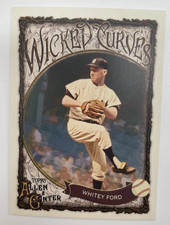 2025 Whitey Ford Topps Allen & Ginter #WC-33 Wicked Curves New York Yankees