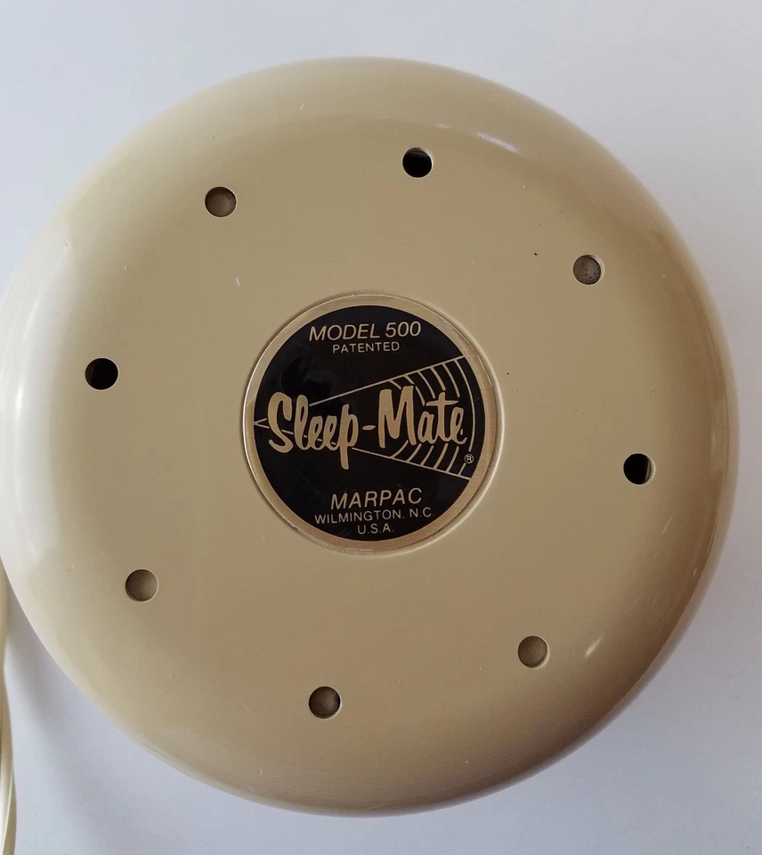 Vintage Sleep Mate Model 500 Marpac White Noise Machine TESTED & WORKS - Image 4 of 4