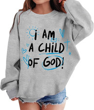 Hoodie Mit Ohren für Mädchen, Rundhalsausschnitt, Lange Ärmel, süße Pullover mit