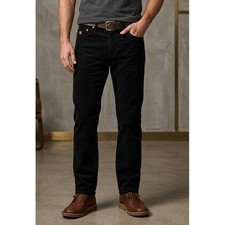 Vtg Wrangler Cowboy Cut Slim Fit Black Jeans Men's 36x36 36MWZBK Denim Western