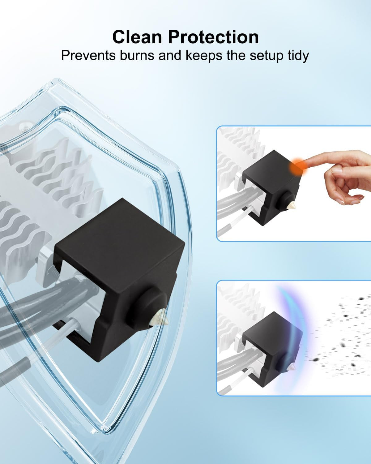 3D Printer Extruder Hotend Kit Fit for Ender 5 S1, 3D Printer Assembled Hotend P