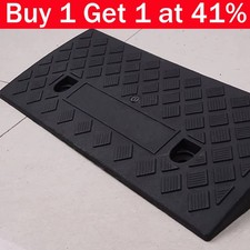 2x Heavy Duty Portable Kerb Door Ramps Wheelchair Mobility Scooter Access Ramp