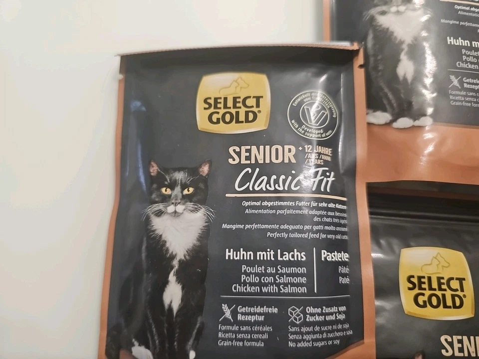 Select Gold Katzenfutter Senior 9 Stück - Bild 2 von 4