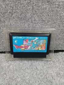 Enix Famicom Soft Dragon Quest II Devil Gods Used