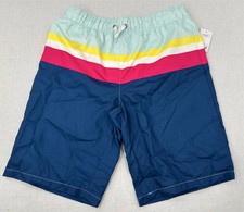 City Streets Boys L 14/16 Husky Trunks Multicolor Swimwear New With Tag NWT