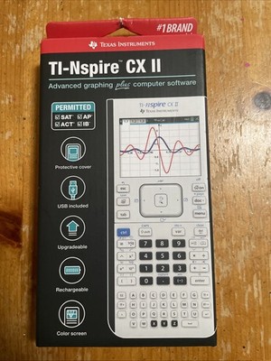 Texas Instruments TI-Nspire CX II Color Graphing Calculator Brand New In Box