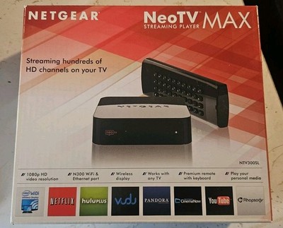 Netgear NeoTV Streaming Player NTV300SL - new